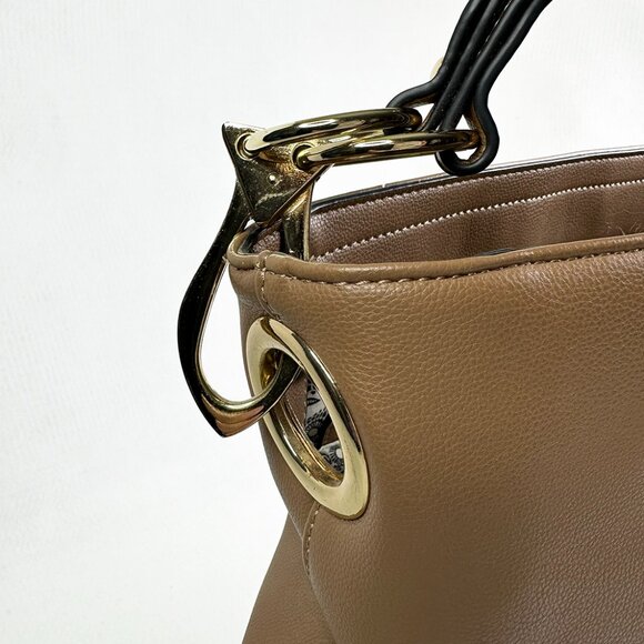 Light Brown Handbag Purse Satchel Bag from My Sweet Auntie *Excellent Condition - Picture 8 of 8